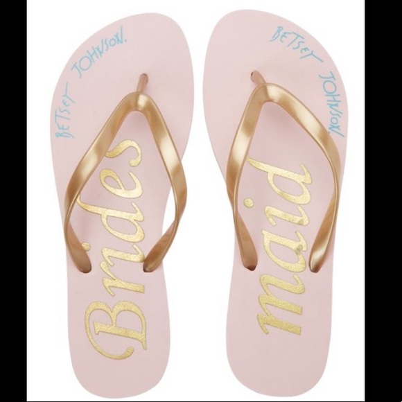 bridesmaid flip flops